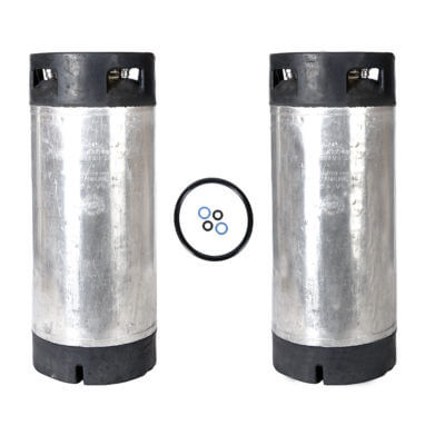 Beverage Elements Reconditioned 5 Gallon Pin Lock Keg Two Pack