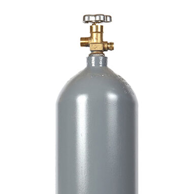 Reconditioned 5 lb. Steel Cylinder