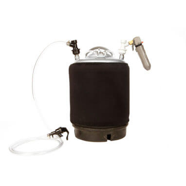 Beverage Elements Portable Keg Party Kit with Handheld CO2 Charger
