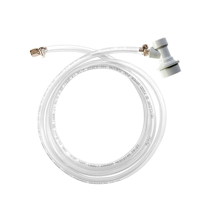 thumbnail interactive-video image 1 of Reconditioned 5 Gallon Ball Lock Keg Kit – With 7 Lb CO2 Tank, Regulator & All Parts, NSF Certified 1 of 5