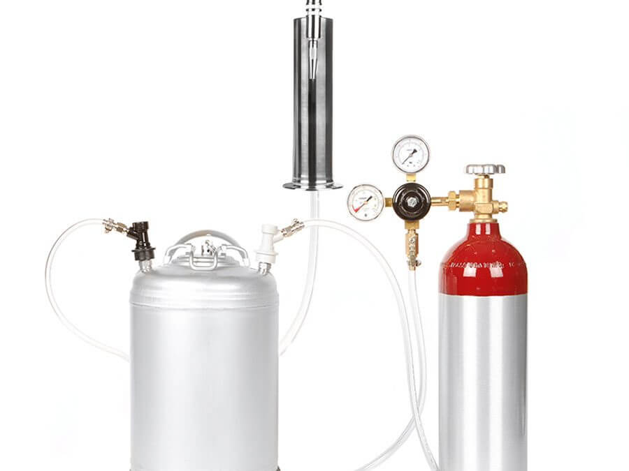 Nitro Coffee Keg Kit 2 with Aluminum Tank for Cold Brew Coffee