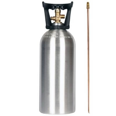10 lb co2 cylinder with siphon tube
