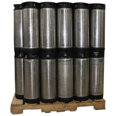 Pallet of Reconditioned Ball Lock Kegs