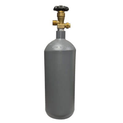 New 5 lb Steel CO2 Cylinder